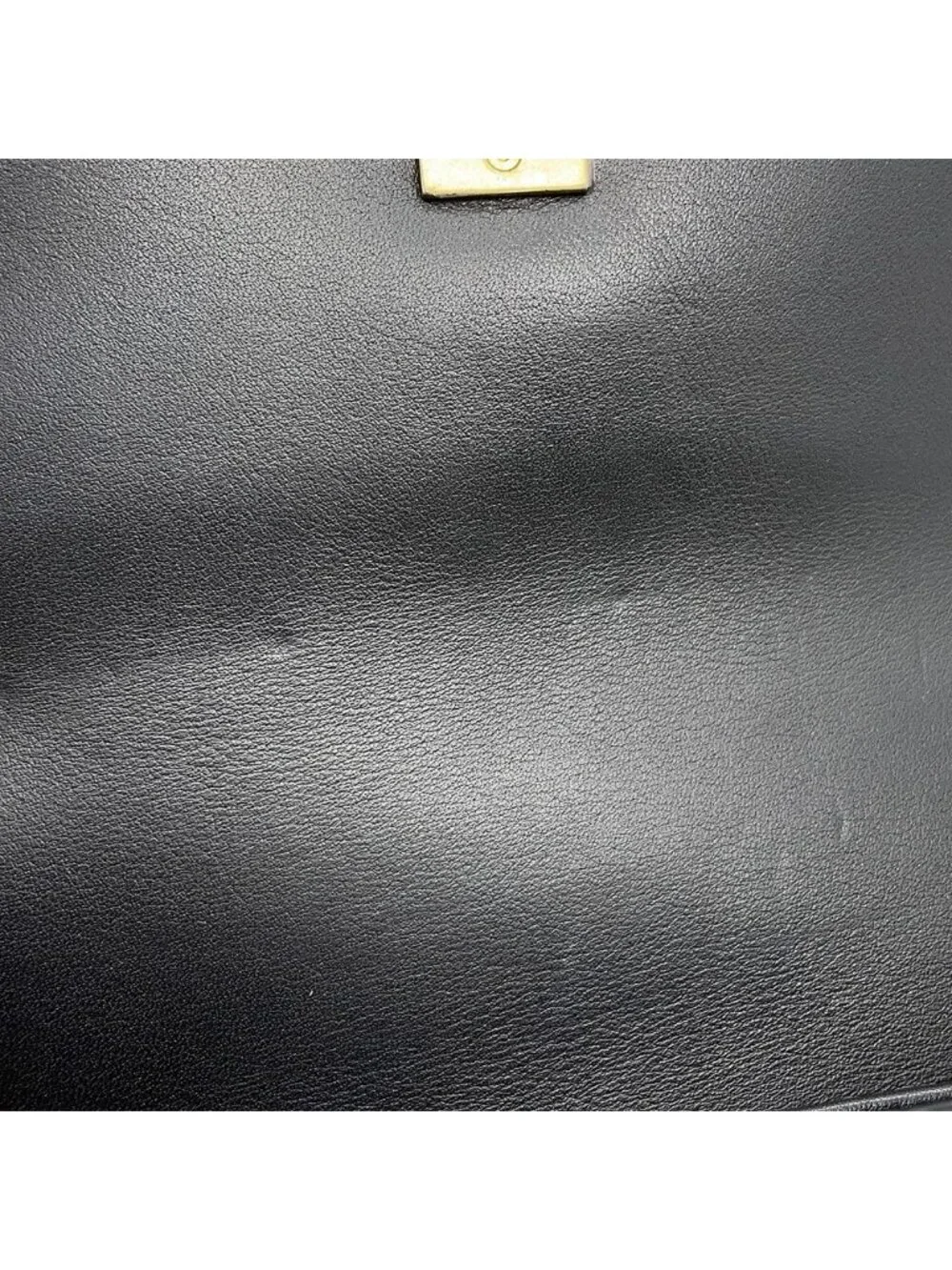 Chanel Chain Shoulder Bag Quilted CC Logo Lambskin Black